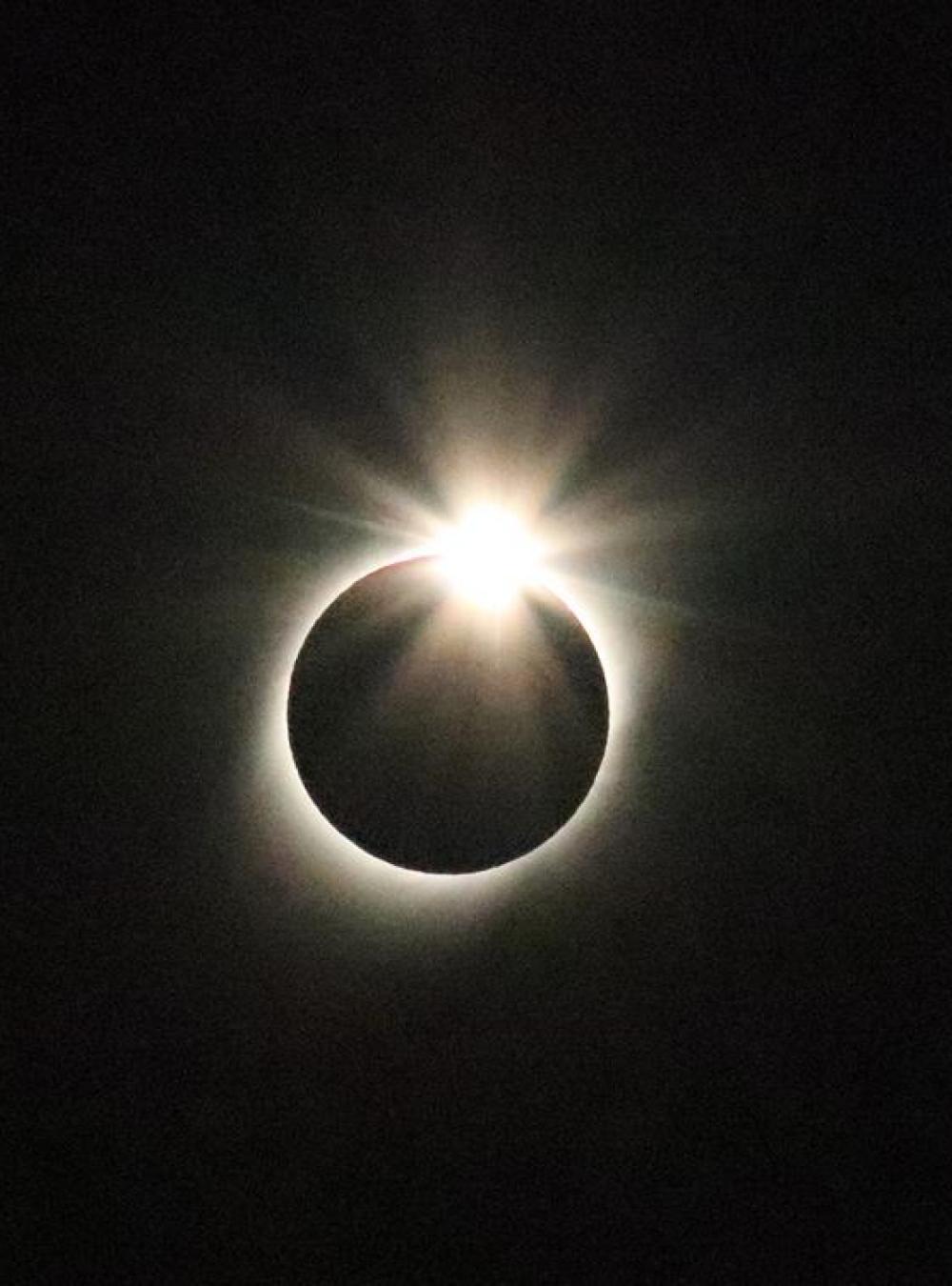 Solar eclipse observed July 2019 from La Serena, Chile