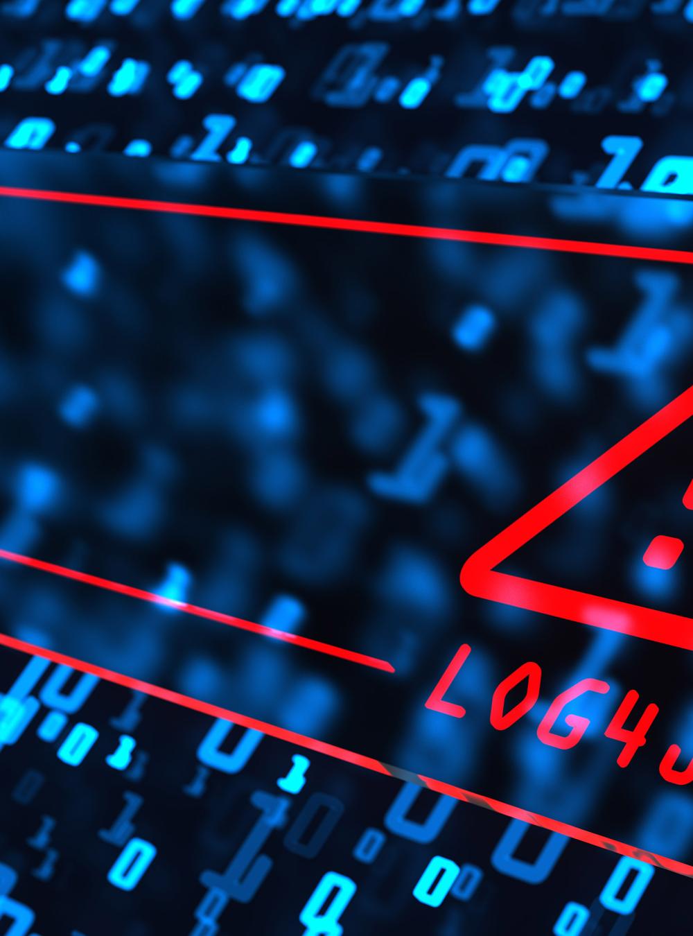 binary data with log4j and exclamation