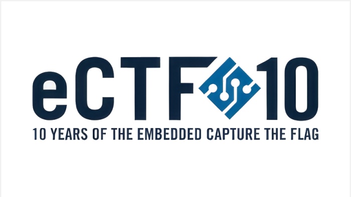 10 years of Embedded Capture the Flag logo