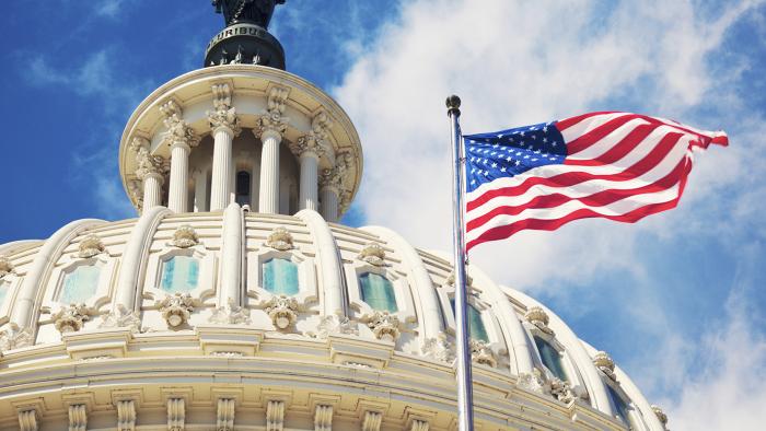 U.S. Capitol dome close-up