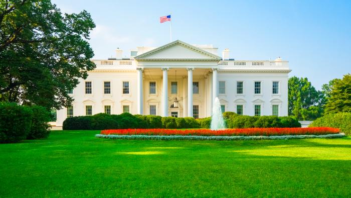 The White House, early morning light