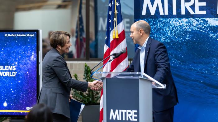 Maura Healey and Doug Robbins