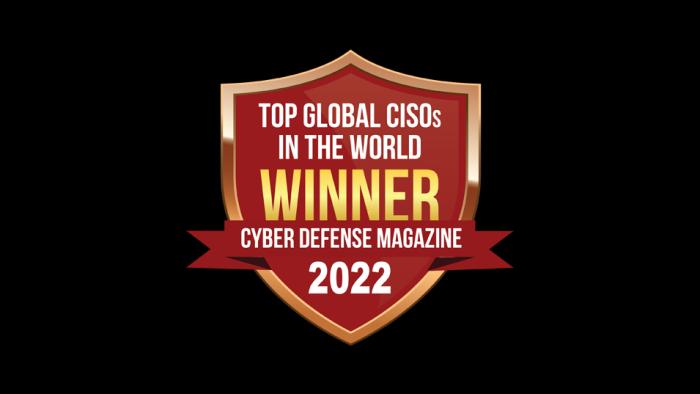 Global CISO plaque