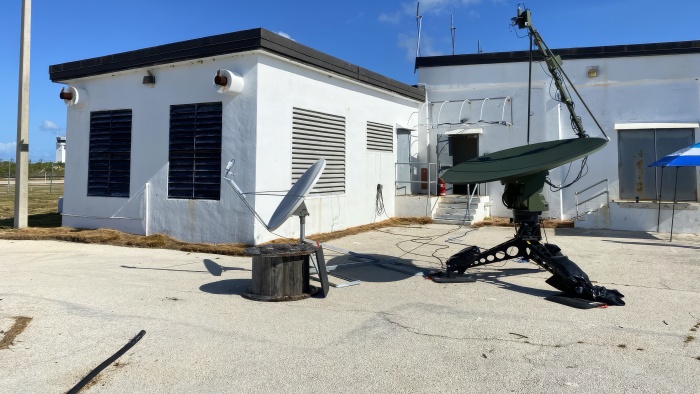 mobile satellite station