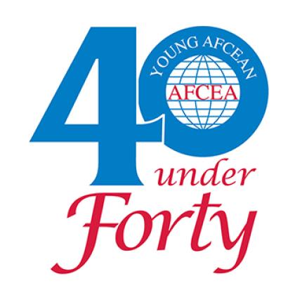 AFCEA 40 Under Forty Winner Logo