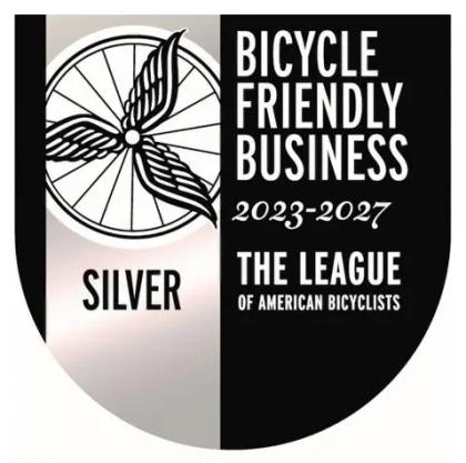 Silver bicycle award