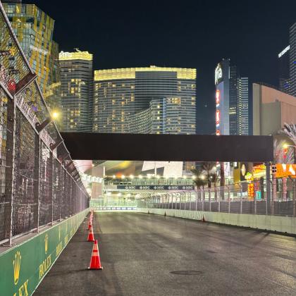 F1 Vegas Track